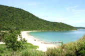 Bay Sep på Cham Island strax utanför Hoi An