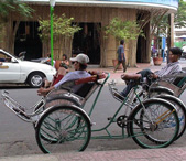 Cykel taxi i Vietnam