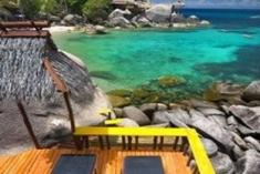 Hotell Charm Churee Villa Hotel
 i Koh Tao (Suratthani), Thailand