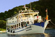Båt tur till Similan Island dykning