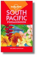 South Pacific Phrasebook LP - Australien guidebok och karta resebok reseguide till resan